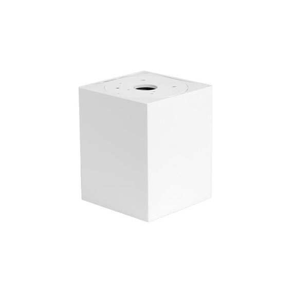 Квадратна бяла луна за открит монтаж с подсветка 1xGU10 | Osvetlenieto.bg