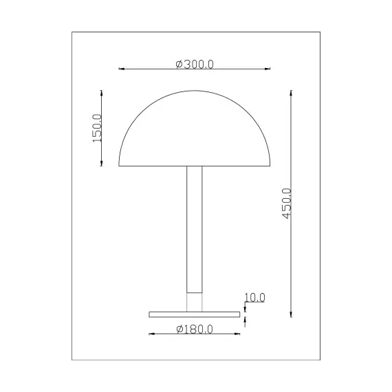LED Настолна лампа Ray Z012TL-L8B3K Maytoni 8W 3000K | Osvetlenieto.bg