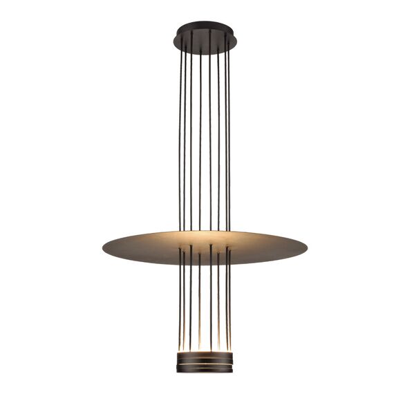 LED Полилей ELIA YL1691LEDPBK Aca Lighting 18W 3000K | Osvetlenieto.bg