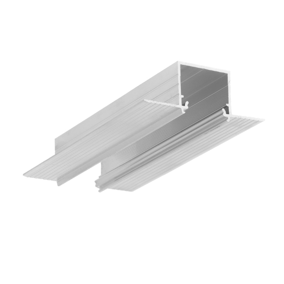 LED профил за вграждане LINEA-IN20 TRIMLESS EF 2000 суров алуминий | Osvetlenieto.bg