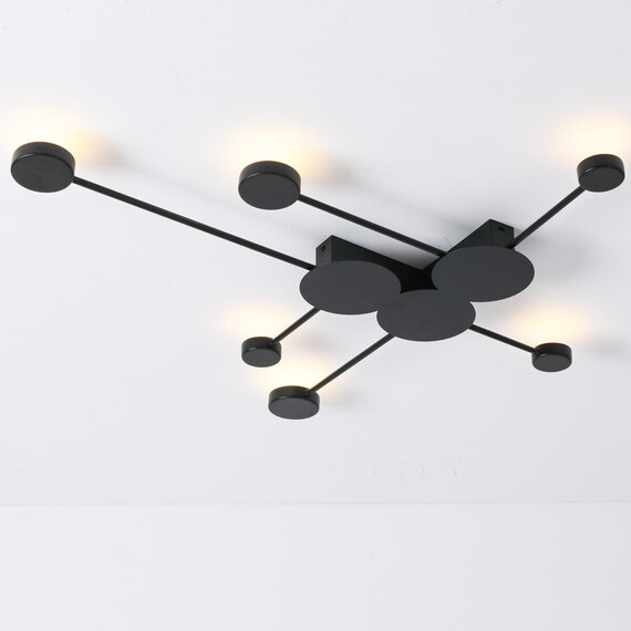 Модерен аплик CLEX-6 LED BLACK MW1133-90 89cm | Osvetlenieto.bg
