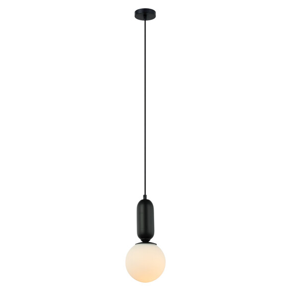 Пендел Aldeva PND-02340-1S-BK Italux 1xE27 | Osvetlenieto.bg