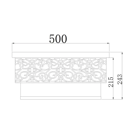 Плафон Venera Maytoni H260-05-N 5xE27 | Osvetlenieto.bg