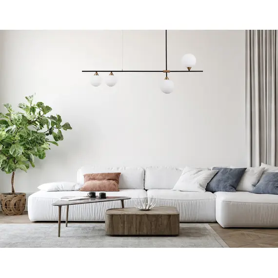 Полилей BELMONTE PND-9152-4-OPAL Italux 4xG9 | Osvetlenieto.bg