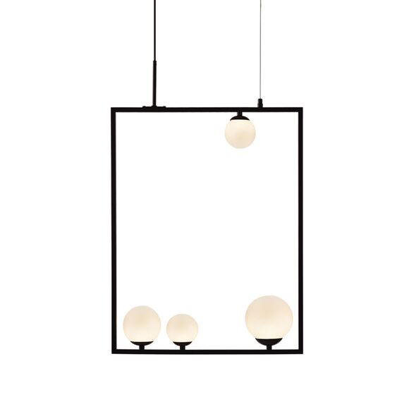 Полилей QUADRO OD91494PB Aca Lighting 4xG9 | Osvetlenieto.bg