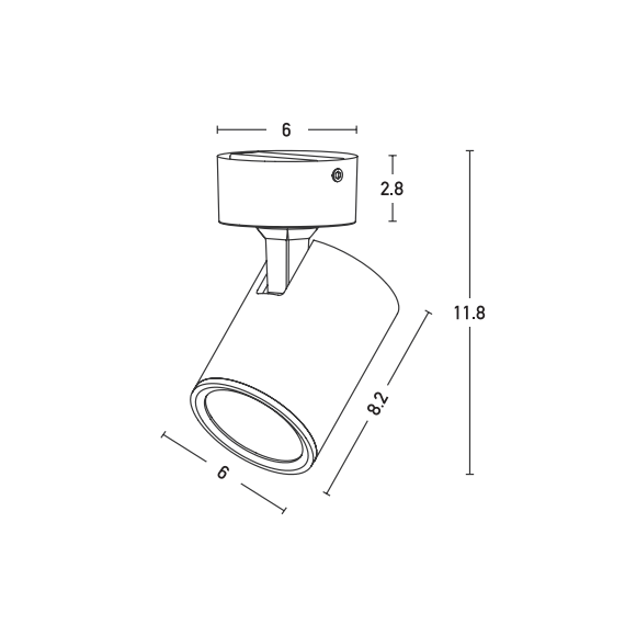 Спот ZAMBELIS S105 HEAD+FRONT RING BRASS ONLY 1xGU10 | Osvetlenieto.bg