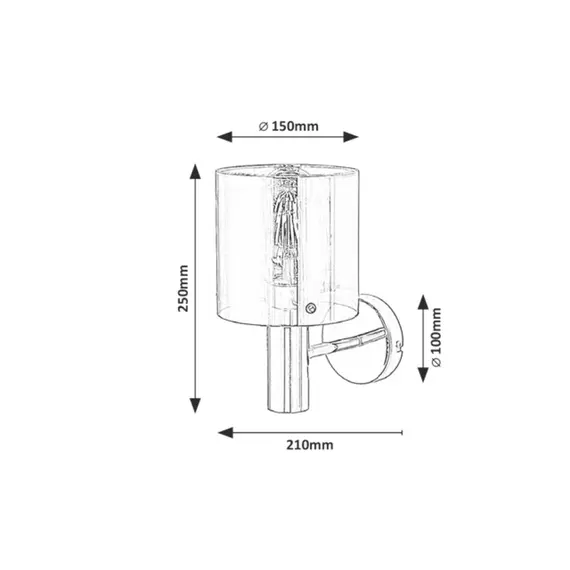 Аплик Donati 5248 Rabalux 1xE27 | Osvetlenieto.bg