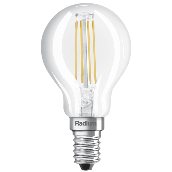 E14 6.5W 2700K Radium LED крушка Filament 806lm P45 Mini-Ball | Osvetlenieto.bg