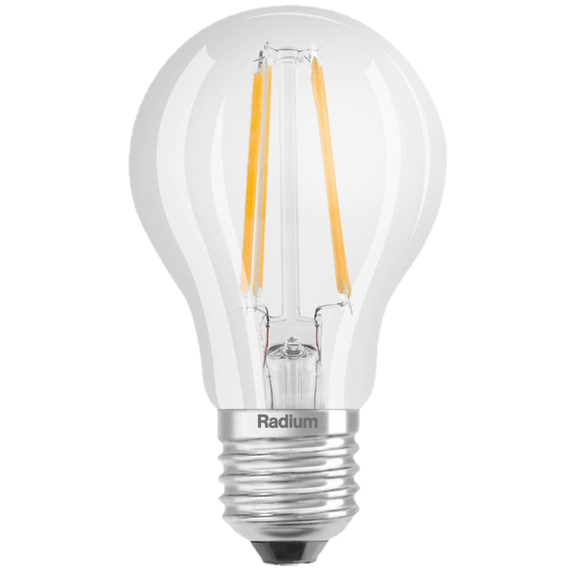 E27 5.9W 4000K Radium LED крушка Filament 806lm A60 | Osvetlenieto.bg