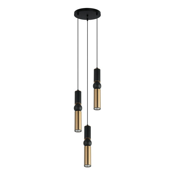 Полилей Isidora PND-14290-3-BK-BRO Italux 3xGU10 | Osvetlenieto.bg