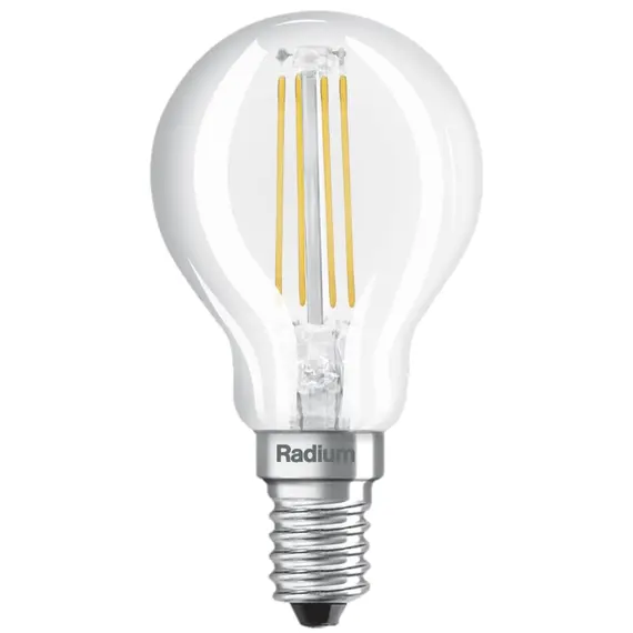 E14 6.5W 2700K Radium LED крушка Filament 806lm P45 Mini-Ball | Osvetlenieto.bg