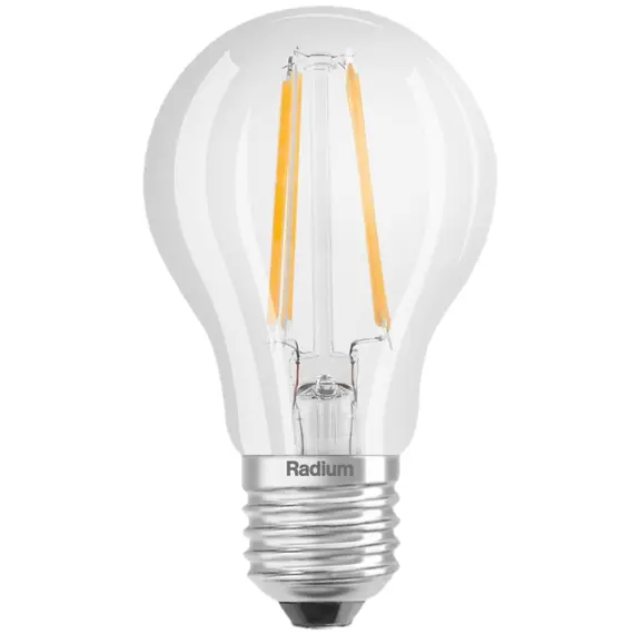 E27 5.9W 2700K Radium LED крушка Filament 806lm A60 | Osvetlenieto.bg