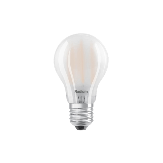 E27 7.5W 4000K Radium LED крушка Filament Матова 1055lm A60 | Osvetlenieto.bg