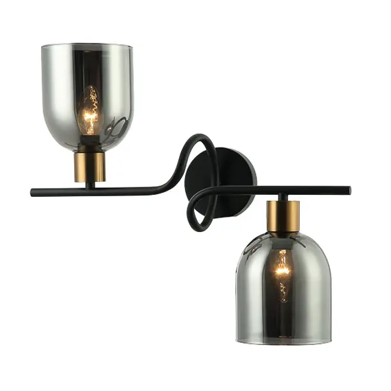 Аплик Servio WL-66892-2A-BK-SG Italux 2xE14 | Osvetlenieto.bg