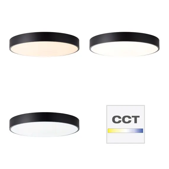 LED Плафон SlimLine черен Brilliant 60W 3000K-6500K | Osvetlenieto.bg