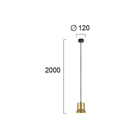 LED Полилей FORMA 4280600 Viokef 6W 3000K | Osvetlenieto.bg