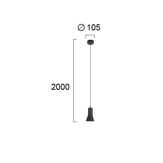LED Полилей FORMA 4280700 Viokef 5.6W 3000K | Osvetlenieto.bg