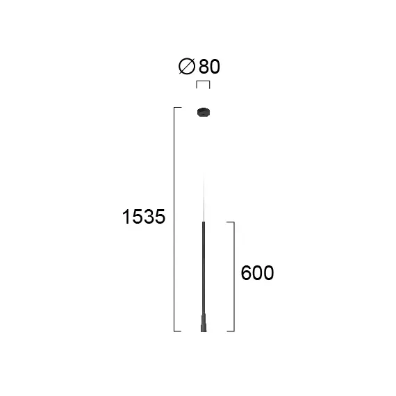 LED Полилей FOX 4282000 Viokef 6.3W 3000K | Osvetlenieto.bg