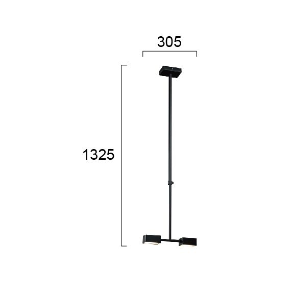 LED Полилей NOSTO 4276500 Viokef 12.6W 3000K | Osvetlenieto.bg LED Полилей NOSTO 4276500 Viokef 12.6W 3000K | Osvetlenieto.bg
