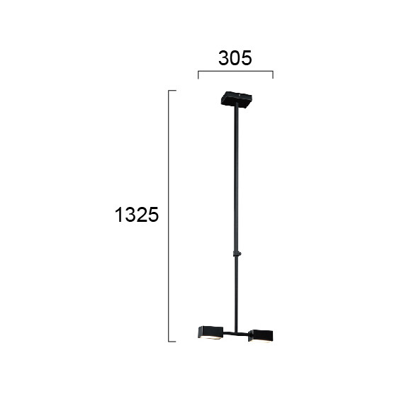 LED Полилей NOSTO 4276500 Viokef 12.6W 3000K | Osvetlenieto.bg