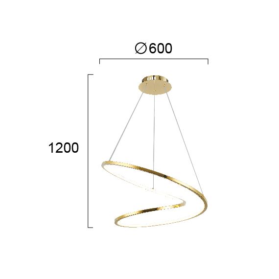 LED Полилей SATELLITE 4281300 Viokef 41W 3000K | Osvetlenieto.bg