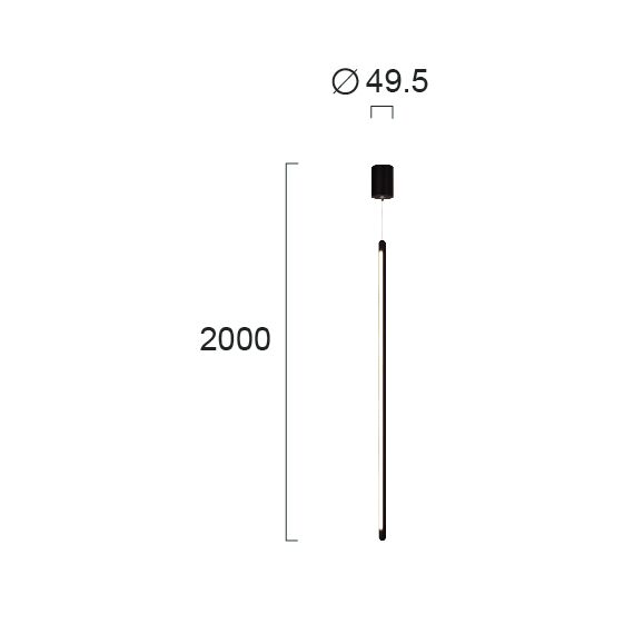 LED Полилей SPEED 4272700 Viokef 13.6W 3000K | Osvetlenieto.bg
