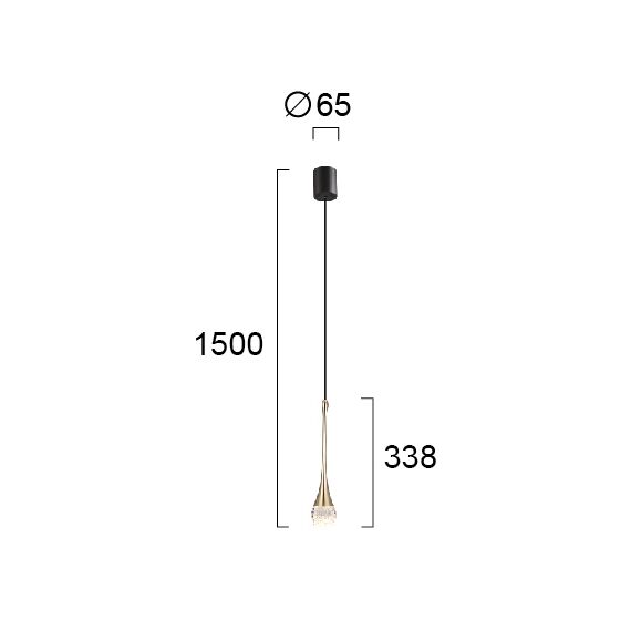 LED Полилей STAR LIGHT 4268500 Viokef 4W 3000K | Osvetlenieto.bg