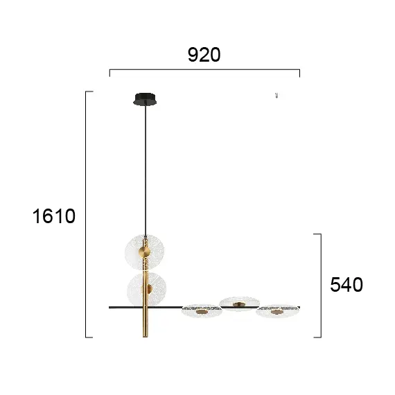 LED Полилей SUN 4280100 Viokef 10W 3000K | Osvetlenieto.bg