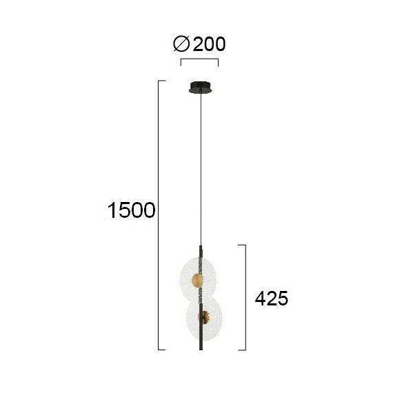 LED Полилей SUN 4280200 Viokef 4W 3000K | Osvetlenieto.bg