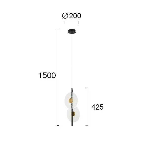 LED Полилей SUN 4280200 Viokef 4W 3000K | Osvetlenieto.bg