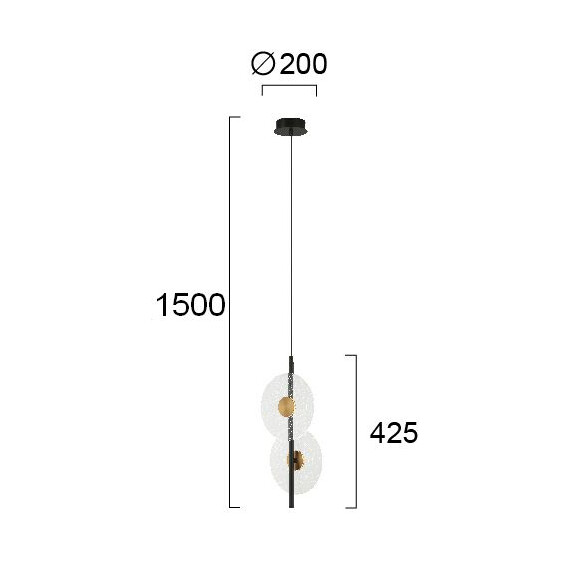 LED Полилей SUN 4280200 Viokef 4W 3000K | Osvetlenieto.bg