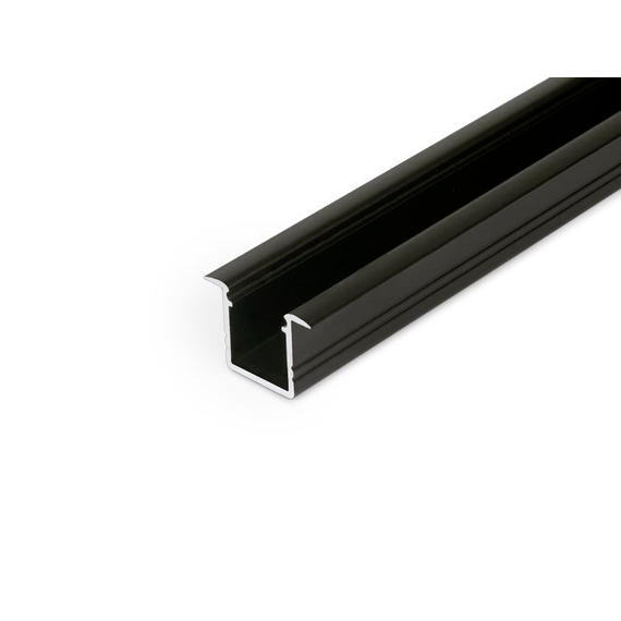 LED профил за вграждане SMART-IN10 AC2/Z 2000 черен | Osvetlenieto.bg