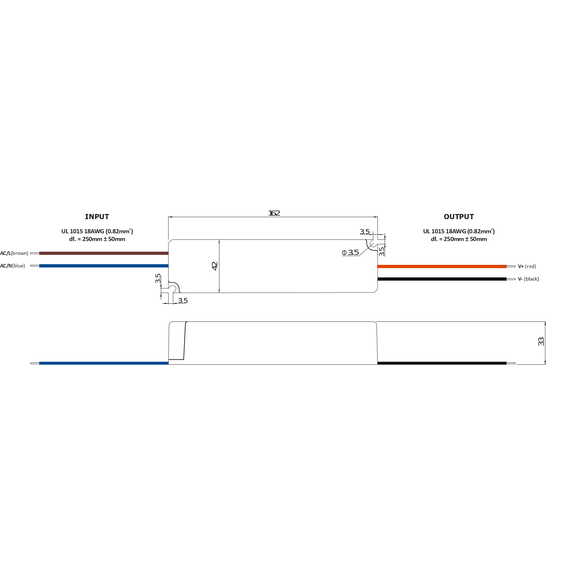 LED захранване 75W 12V GLP IP67 GPV-75-12 | Osvetlenieto.bg