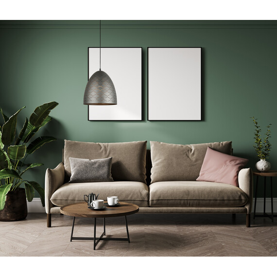 Пендел Leilani PND-43445-1L-GR Italux 1xE27 | Osvetlenieto.bg