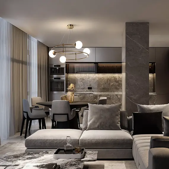 Полилей Balance MOD317PL-04G Maytoni 4xG9 | Osvetlenieto.bg