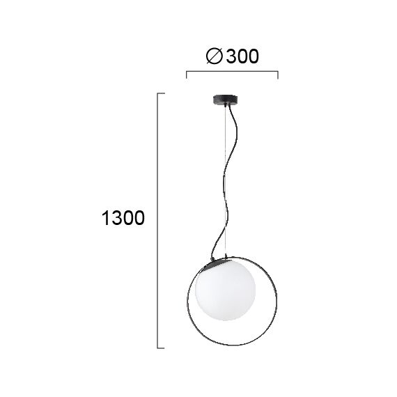 Полилей BUBBLE 3099900 Viokef 1xE27 | Osvetlenieto.bg Полилей BUBBLE 3099900 Viokef 1xE27 | Osvetlenieto.bg