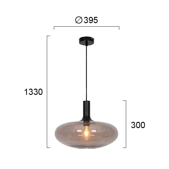 Полилей CONVEX 4278100 Viokef 1xE27 | Osvetlenieto.bg