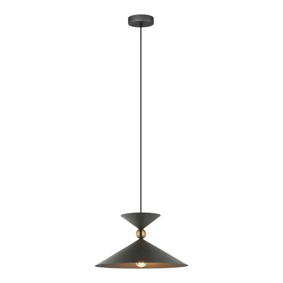 Полилей Quelto PND-84432-1-GR Italux 1xE27 | Osvetlenieto.bg