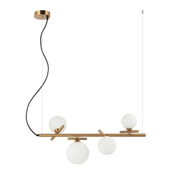 Полилей Reverso PND-5622-4-BRO-W Italux 4xG9 | Osvetlenieto.bg