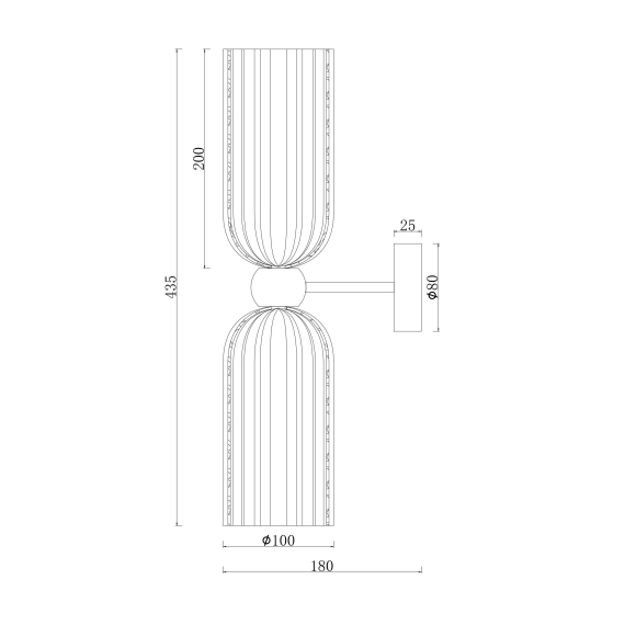 Аплик Antic MOD302WL-02CG Maytoni 2xE14 | Osvetlenieto.bg Аплик Antic MOD302WL-02CG Maytoni 2xE14 | Osvetlenieto.bg