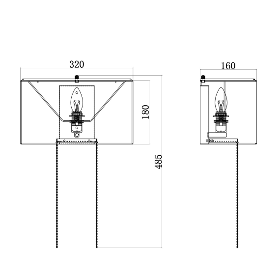 Аплик Impressive MOD151WL-01G Maytoni 1xE14 | Osvetlenieto.bg