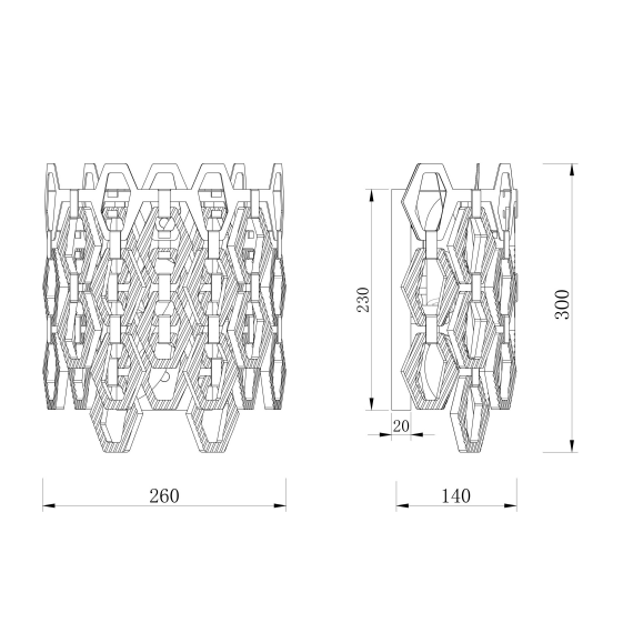 Аплик Tissage MOD490WL-02G Maytoni 2xE14 | Osvetlenieto.bg Аплик Tissage MOD490WL-02G Maytoni 2xE14 | Osvetlenieto.bg