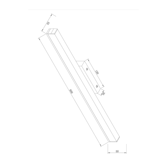 LED Аплик Fichte MIR012WL-L14B4K Maytoni 14W 4000K | Osvetlenieto.bg
