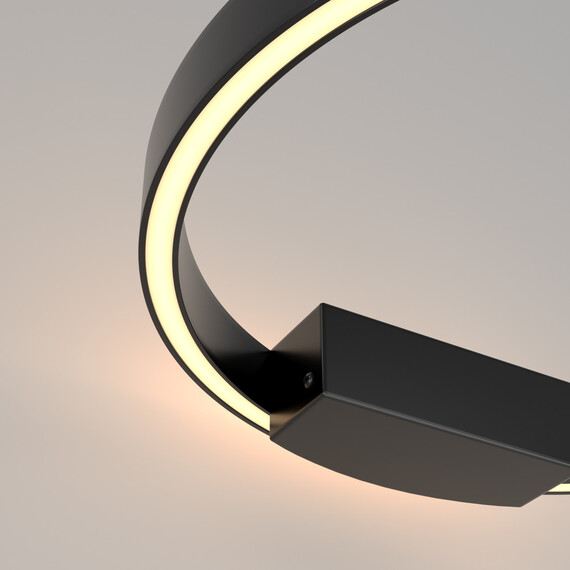 LED Аплик Rim MOD058WL-L25BK Maytoni 23W CCT 3000K-4000K | Osvetlenieto.bg