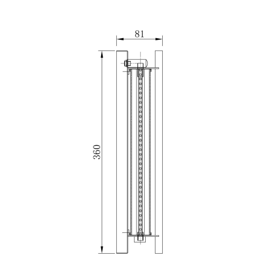 LED Аплик Sonata MOD410WL-L12BS3K Maytoni 12W 3000K | Osvetlenieto.bg