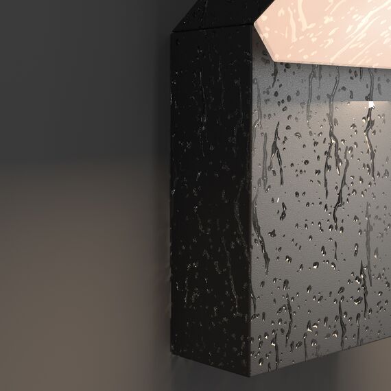 LED Фасаден аплик Paso O595WL-L12B3K Maytoni 12W 3000K IP54 | Osvetlenieto.bg