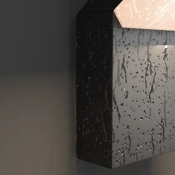 LED Фасаден аплик Paso O595WL-L12B3K Maytoni 12W 3000K IP54 | Osvetlenieto.bg