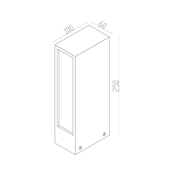 LED Градински стълб Hof O422FL-L6GF Maytoni 6W 3000K IP54 | Osvetlenieto.bg