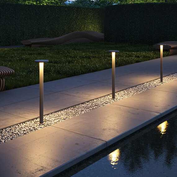 LED Градински стълб Wald O420FL-L12GF1 Maytoni 12W 3000K IP65 | Osvetlenieto.bg