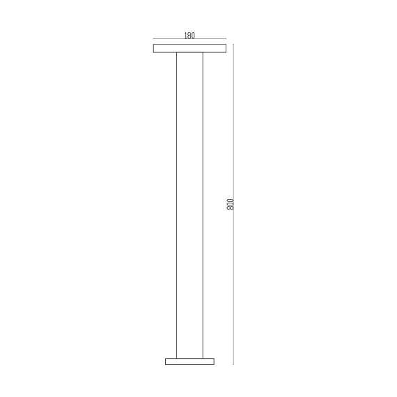 LED Градински стълб Wald O420FL-L12GF1 Maytoni 12W 3000K IP65 | Osvetlenieto.bg